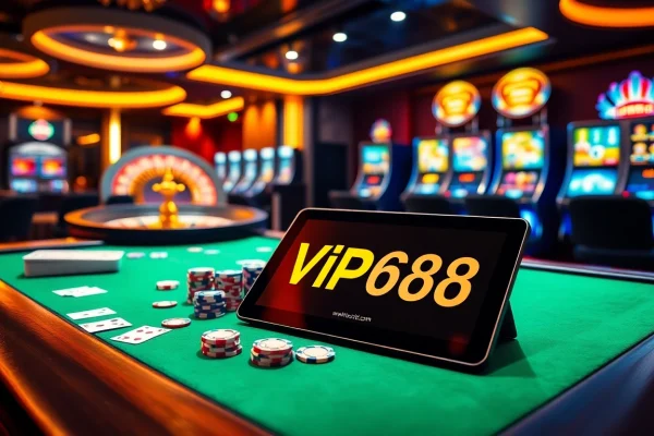 Experience the excitement of casino gaming with vip668 featuring vibrant tables and high-end slots.