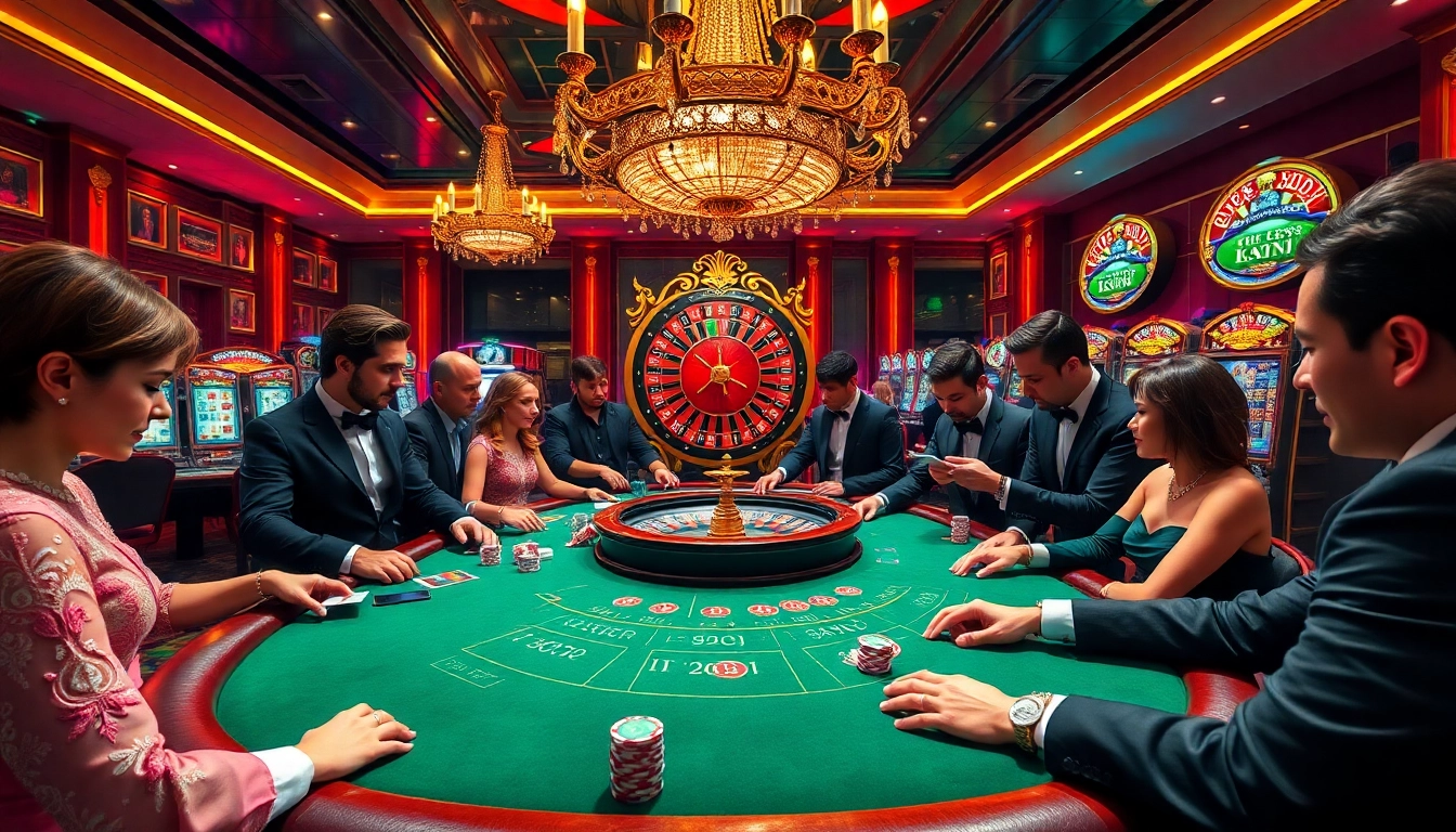 Experience the thrill of winning at Fun88 with an exciting casino scene featuring high-stakes poker.