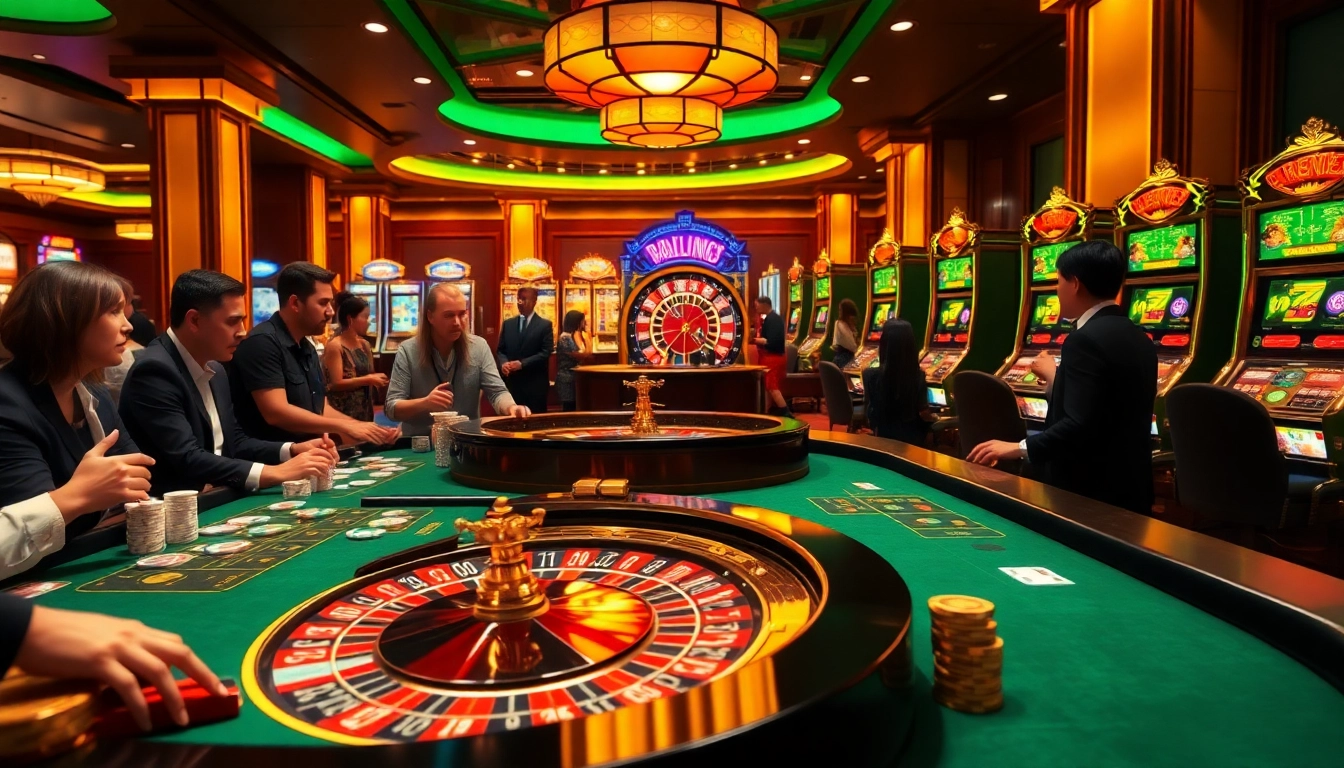 Experience thrilling casino action at https://u888hv.com/ with players enjoying diverse games.