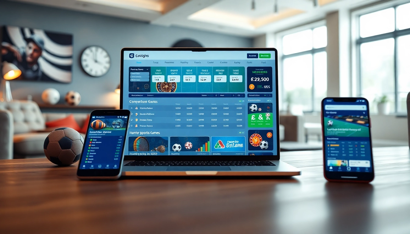 PS99 online betting platform showcasing live sports bets and casino games in a modern user-friendly interface.