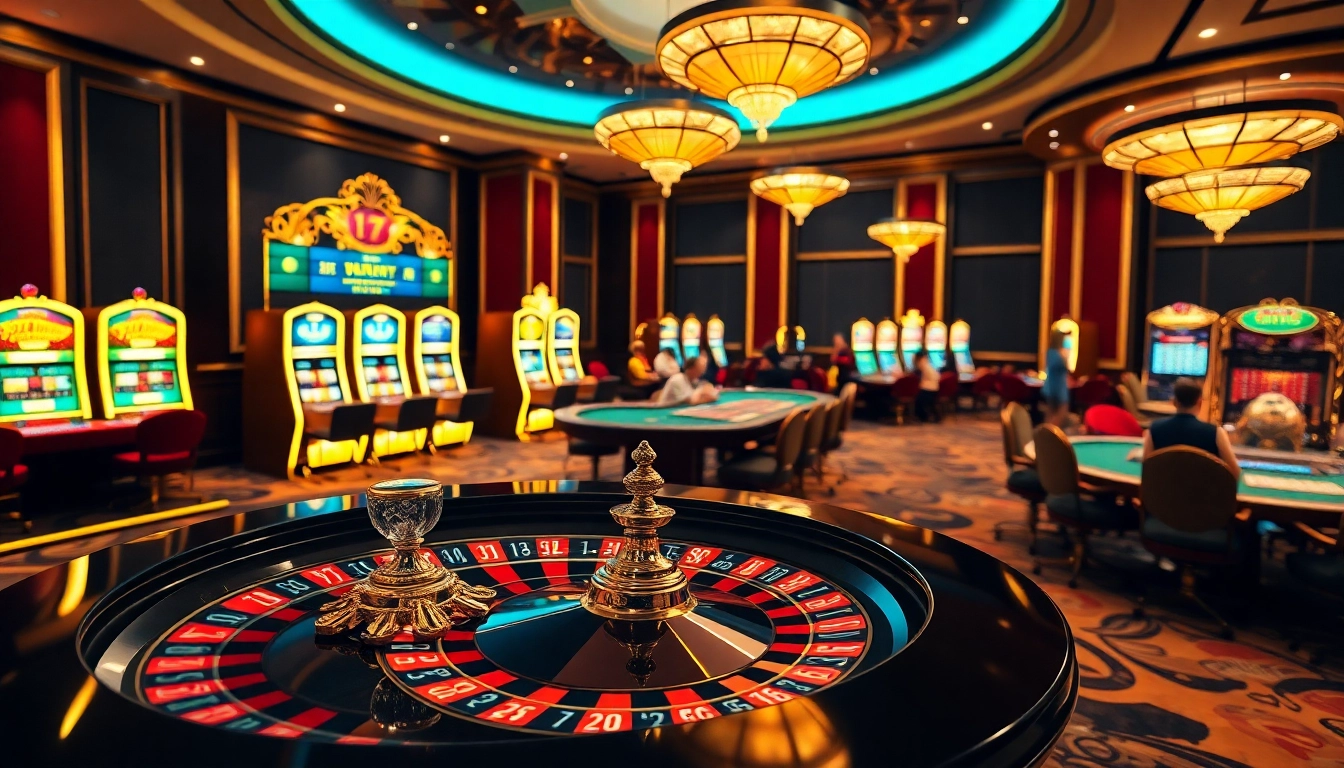 Engage in thrilling roulette at https://777vip.dev/, with vibrant chips and excitement in a luxurious casino.