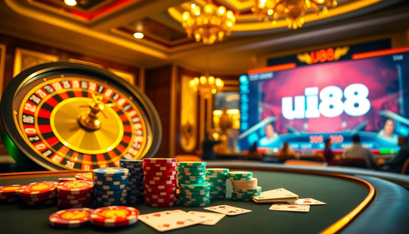 Experience thrilling action at uu88 with vibrant casino elements and engaging gameplay.
