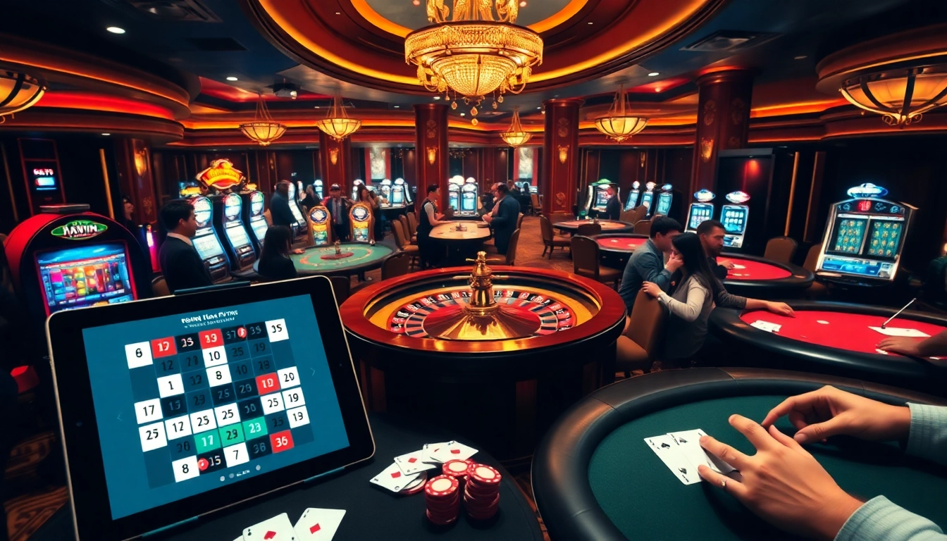 Experience the thrill of winning at hay.win in a luxurious casino setting with roulette and poker games.