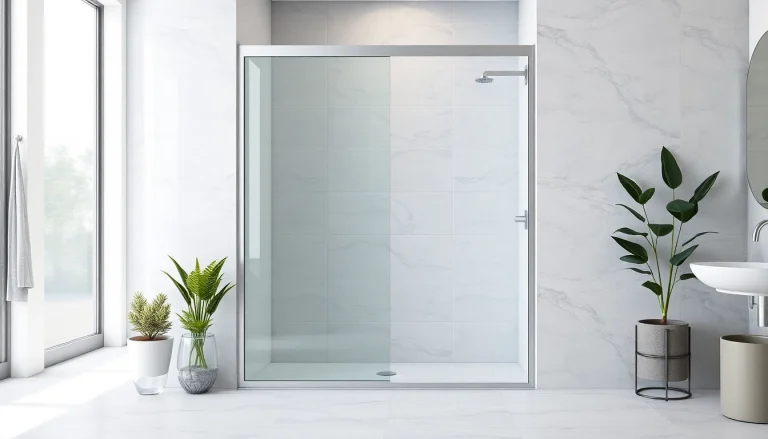 Enhance Your Bathroom Aesthetics with a Modern Shower Screen Sliding Door