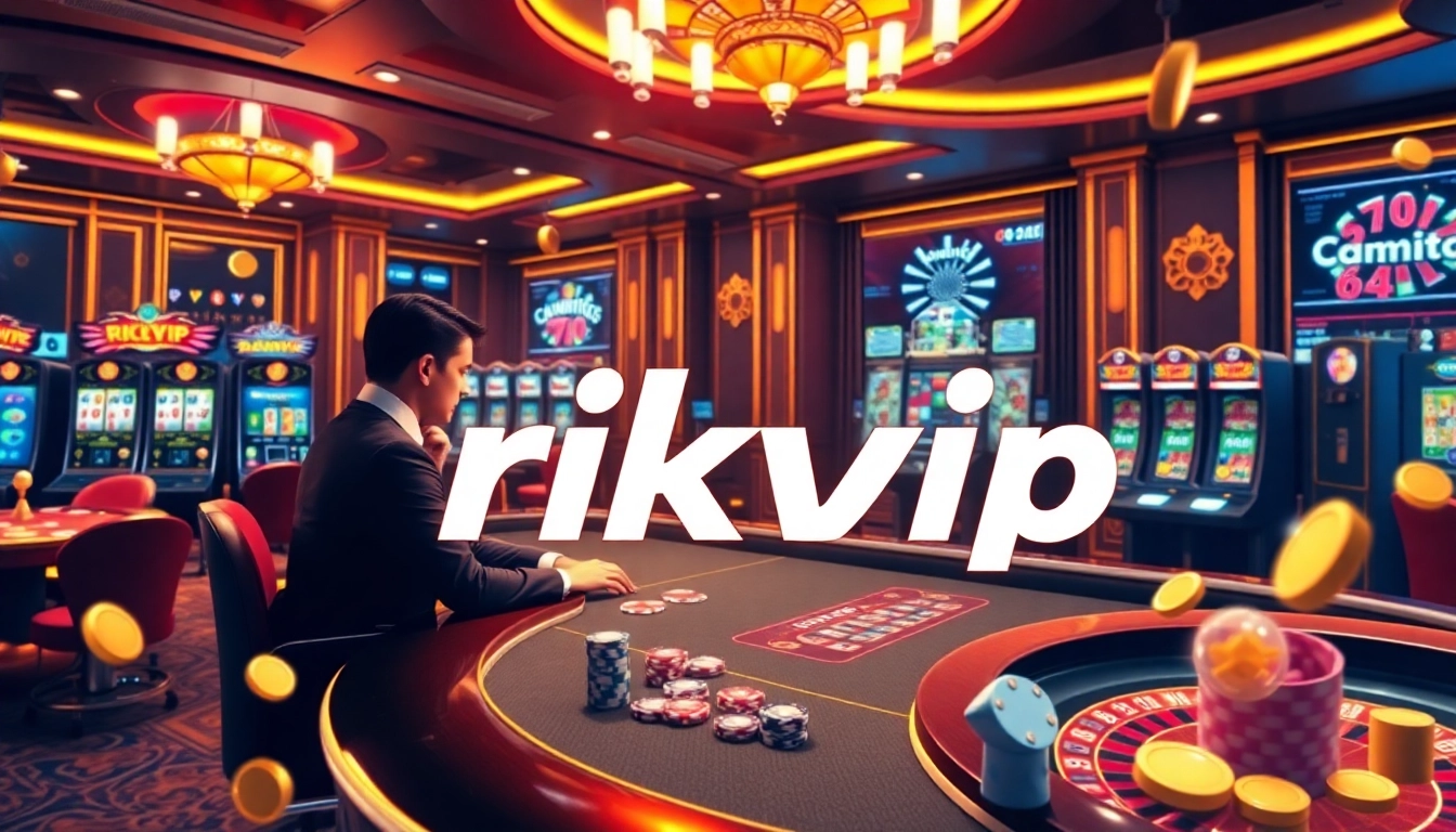 Rikvip offers an exciting online gambling experience with vibrant casino games and lively interactions.