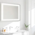 Illuminate your led mirror bathroom with an elegant design and natural lighting for a refreshing look.