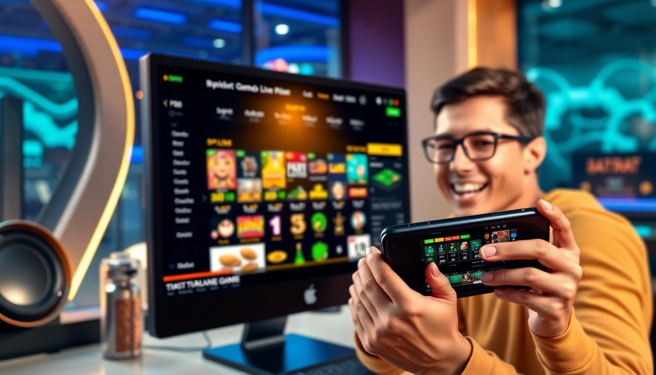 Online gambling interface at https://new88pm.com/ showcasing vibrant gaming options and a modern design.