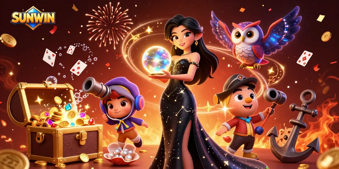SUNWIN offers thrilling casino experiences with vibrant games, sparkling treasures, and captivating visuals.