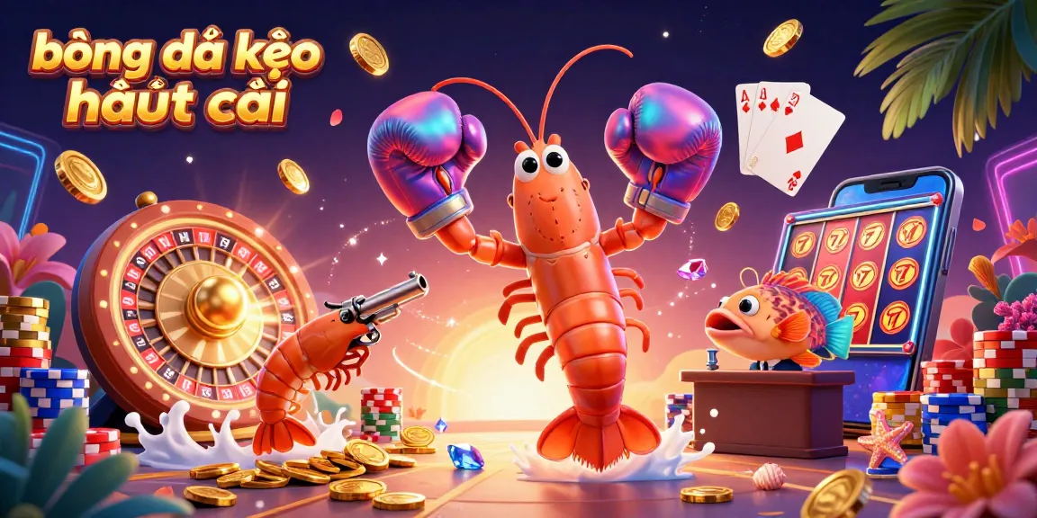 Engaging scene revealing vibrant elements of bóng đá kèo nhà cái with animated characters and dynamic gambling activities.