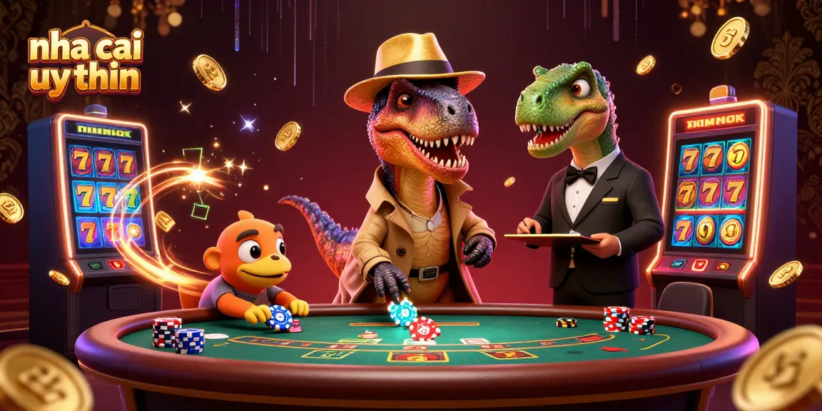 Experience thrilling gameplay at nha cai uy tin with a velociraptor card counter in action.