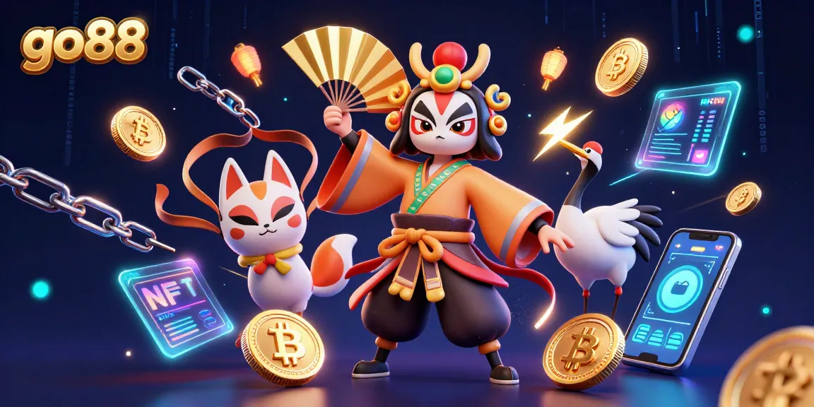 Experience the excitement of go88 with vibrant gaming elements and unique characters in a digital casino.