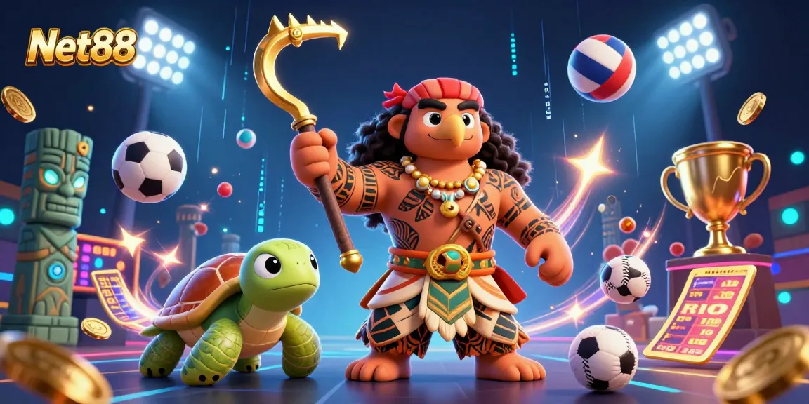Engage with exciting gambling adventures at Net88 featuring dynamic sports elements.