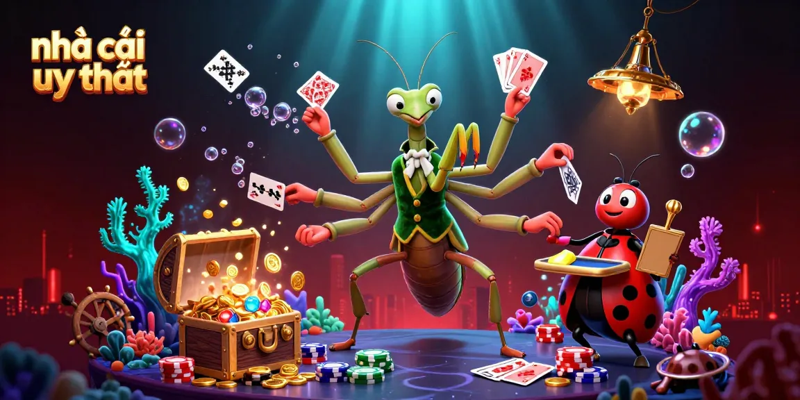 Experience the thrill of nhà cái uy tín with this lively 3D casino scene featuring engaging characters and vibrant elements.
