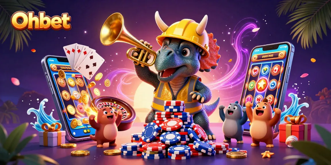 Experience the thrills of Oxbet casino with lively characters celebrating jackpot wins among vibrant gaming elements.