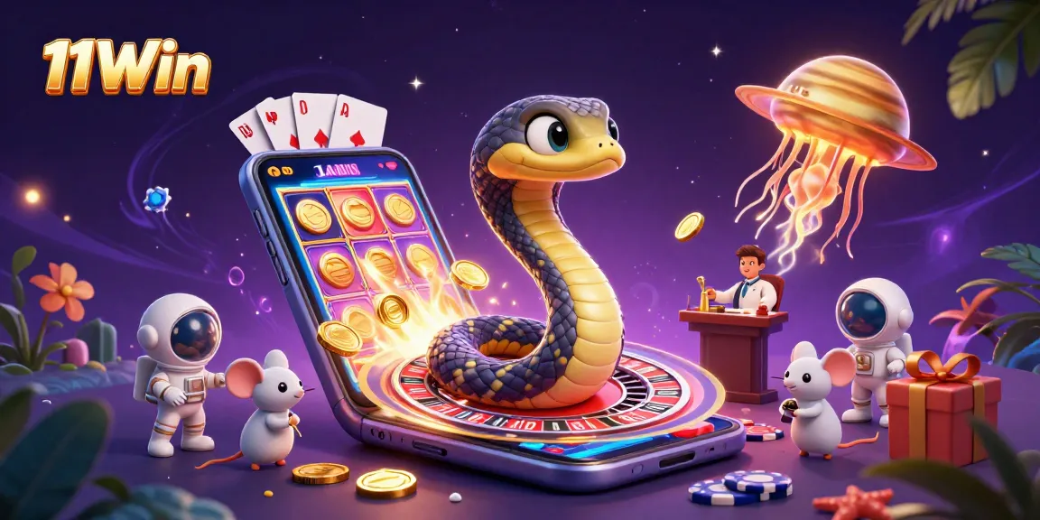 Bet on vibrant slot games at 11Win in a stellar casino universe filled with excitement.